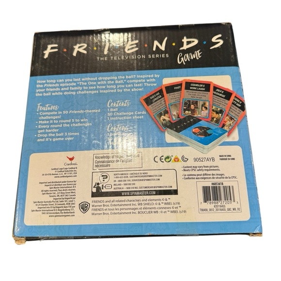 FRIENDS The One With The Ball Game - Black and Red - Picture 4 of 4